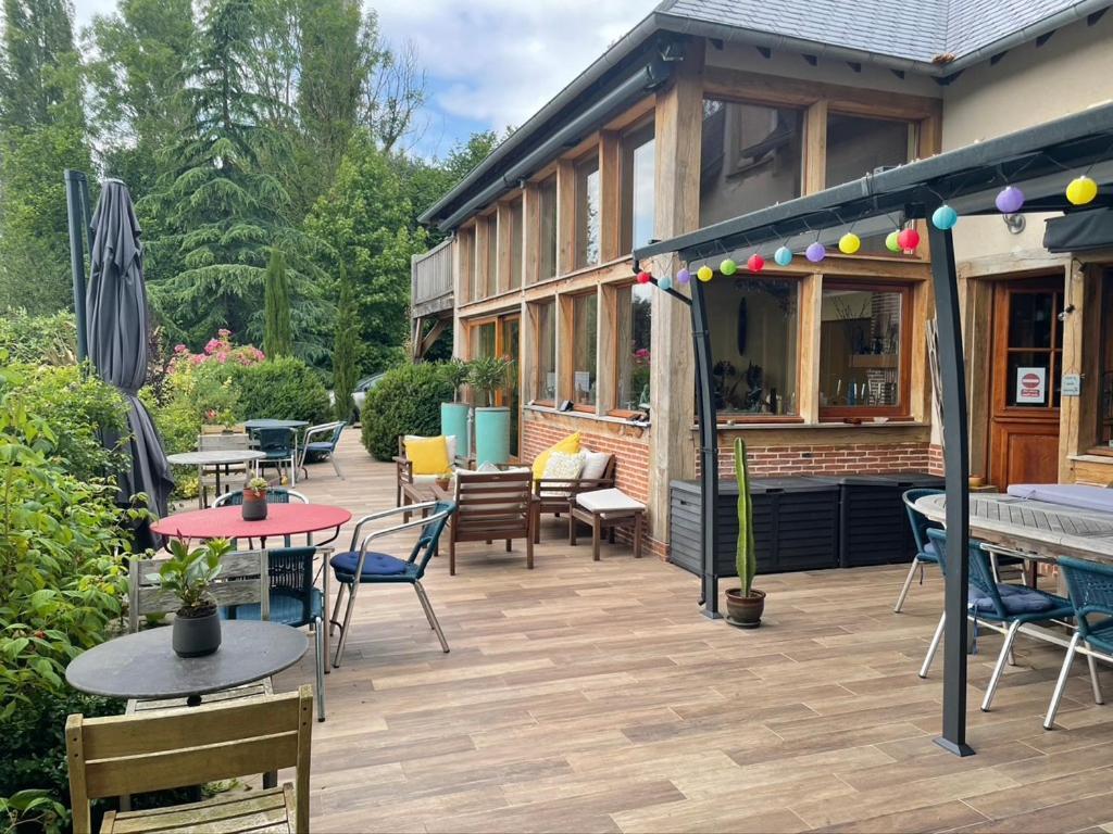 Beauchamps Maison D'Hotes Genneville Exteriör bild